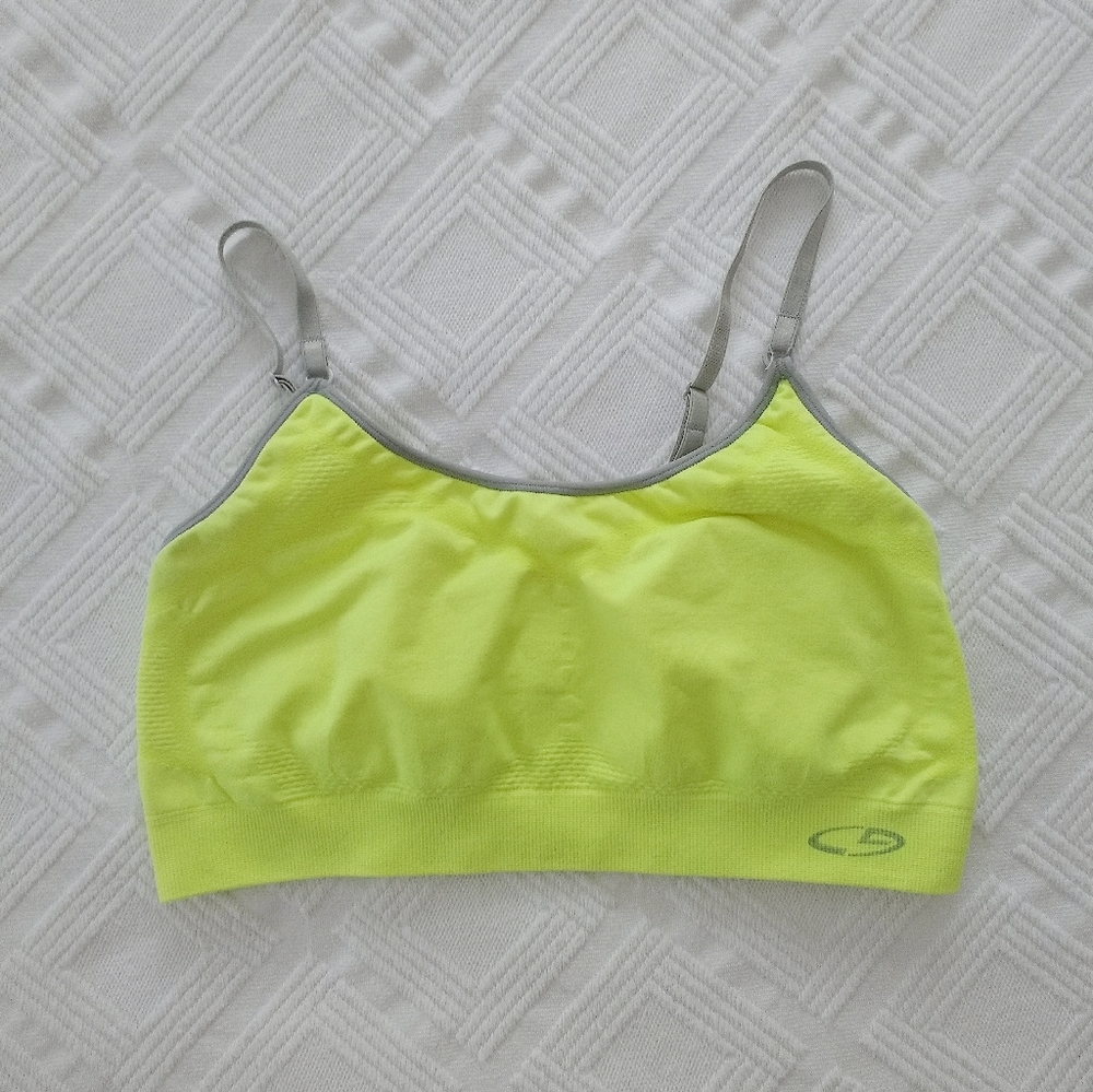 Champion Neon Sports Bra Size XL